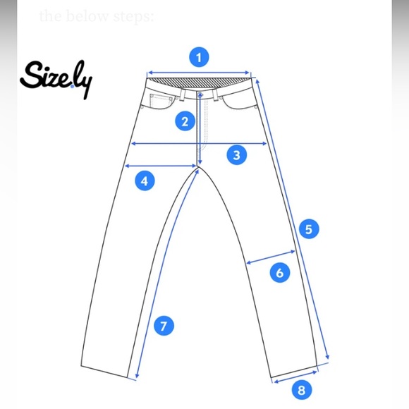 mid rise pants with a cool, multicoloured, abstract floral(ish) pattern. - Picture 9 of 9